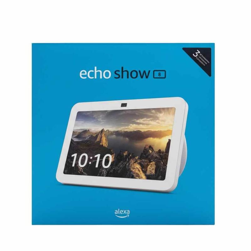 Amazon Echo Show 8 - 3ª Geração Smart Display Áudio Espacial Hub